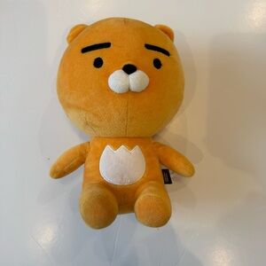 Kakao Friends Ryan Plush Doll 10" Orange Lion Soft Toy Stuffed‎ Animal Cute